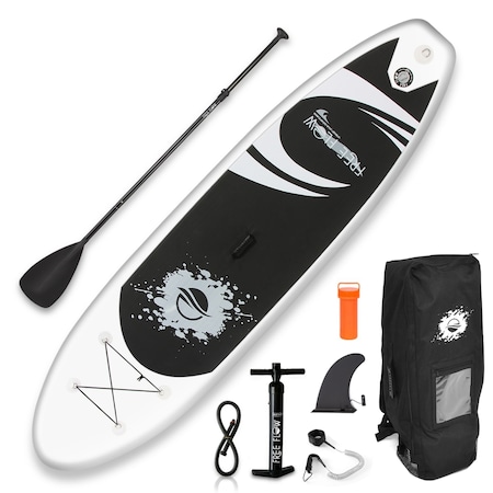 Serenelife Free Flow Paddleboard Sup - Stand Up Water Paddle-Board 11 ft Ft. SLSUPB08